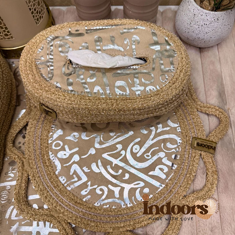 علبة مناديل خط عربي - 3