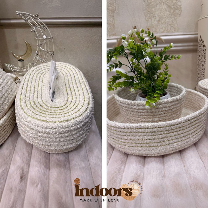 علبة مناديل بوكليه